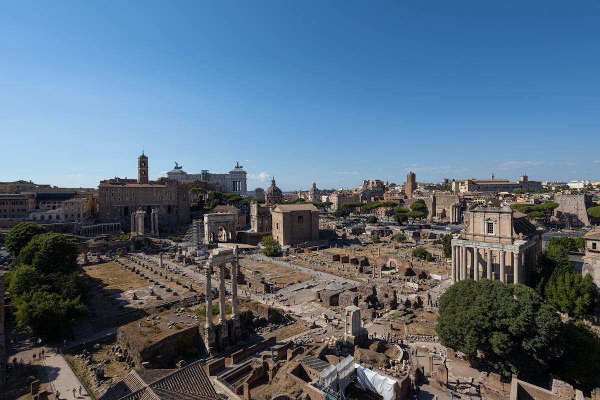 Ancient Roman Forum ruins, Rome
